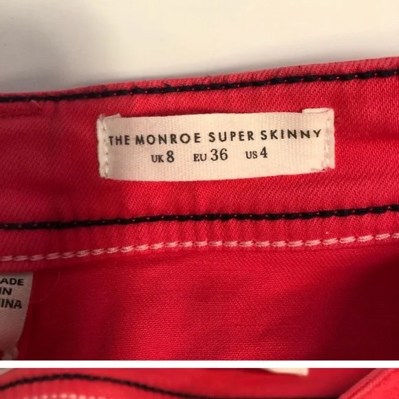 Joules The Monroe Super Skinny Pants size 4 - Picture 3 of 4